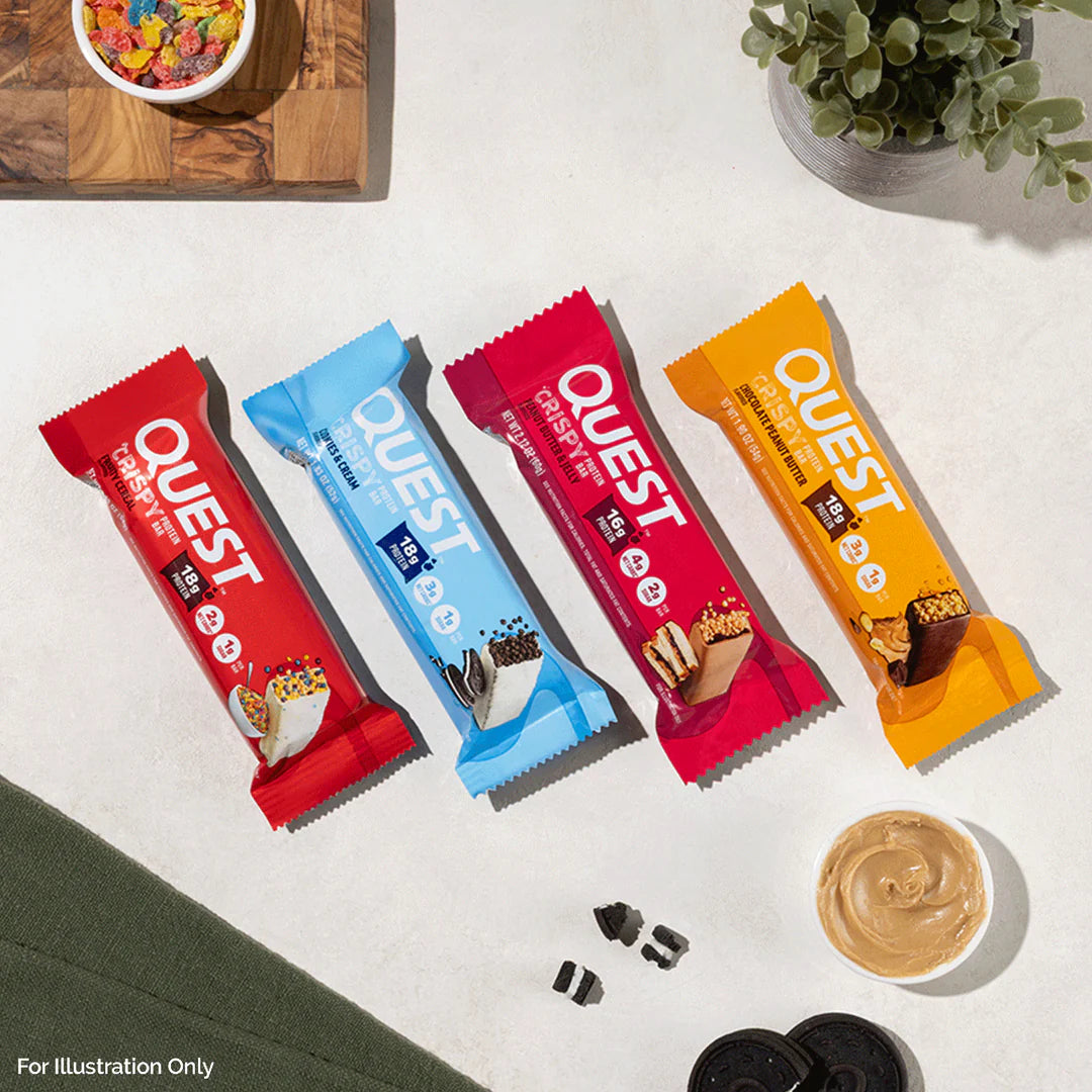 Quest Crispy Hero & Stacks Bars